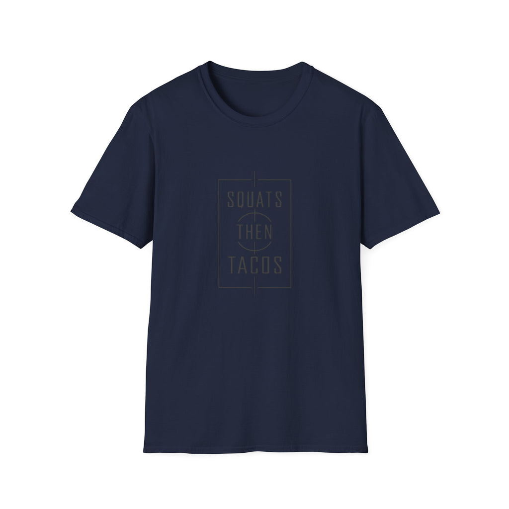 Squats Then Tacos | Premium Unisex T-Shirt | Gym Then Tacos
