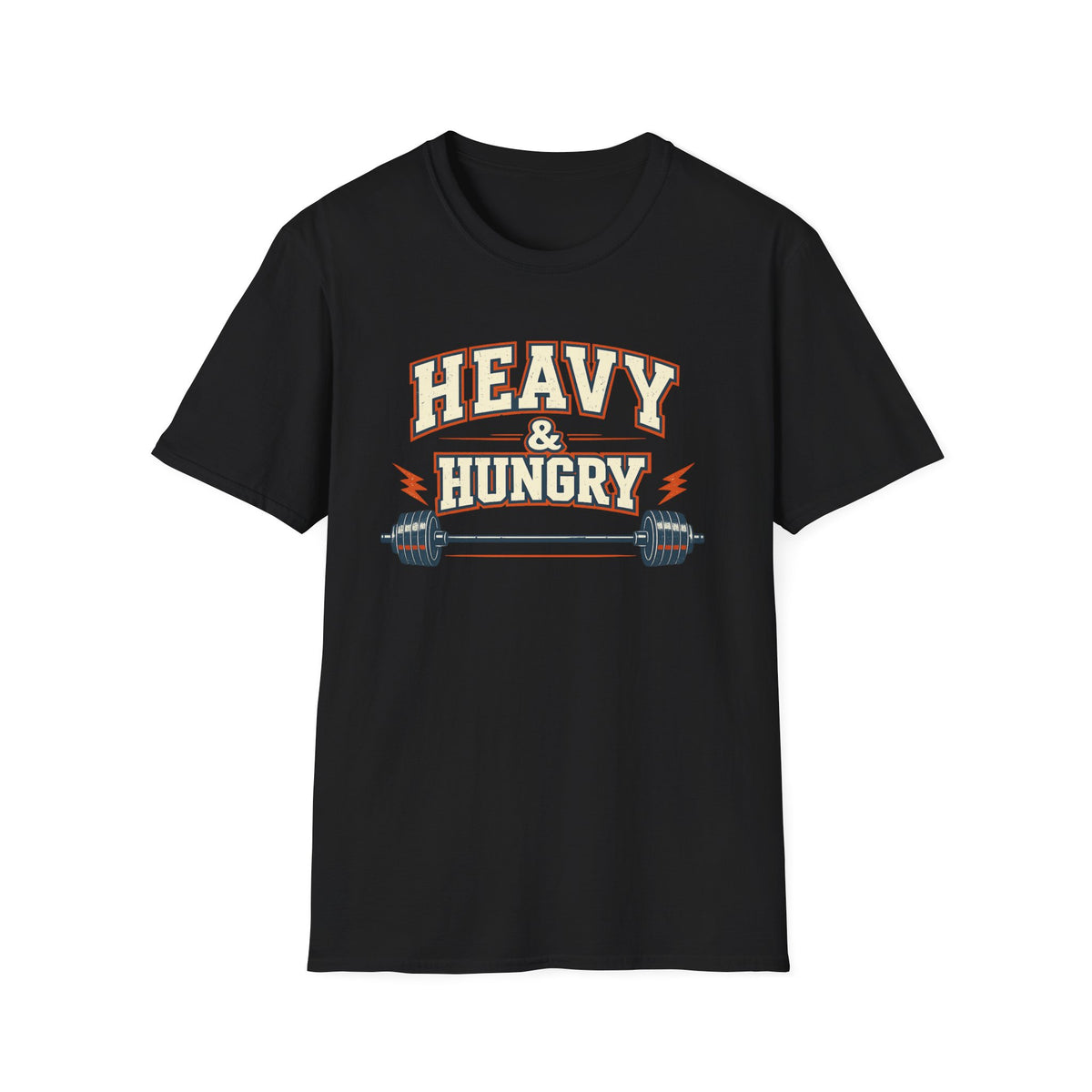 Heavy and Hungry | Premium Unisex T-Shirt | Gym Then Tacos