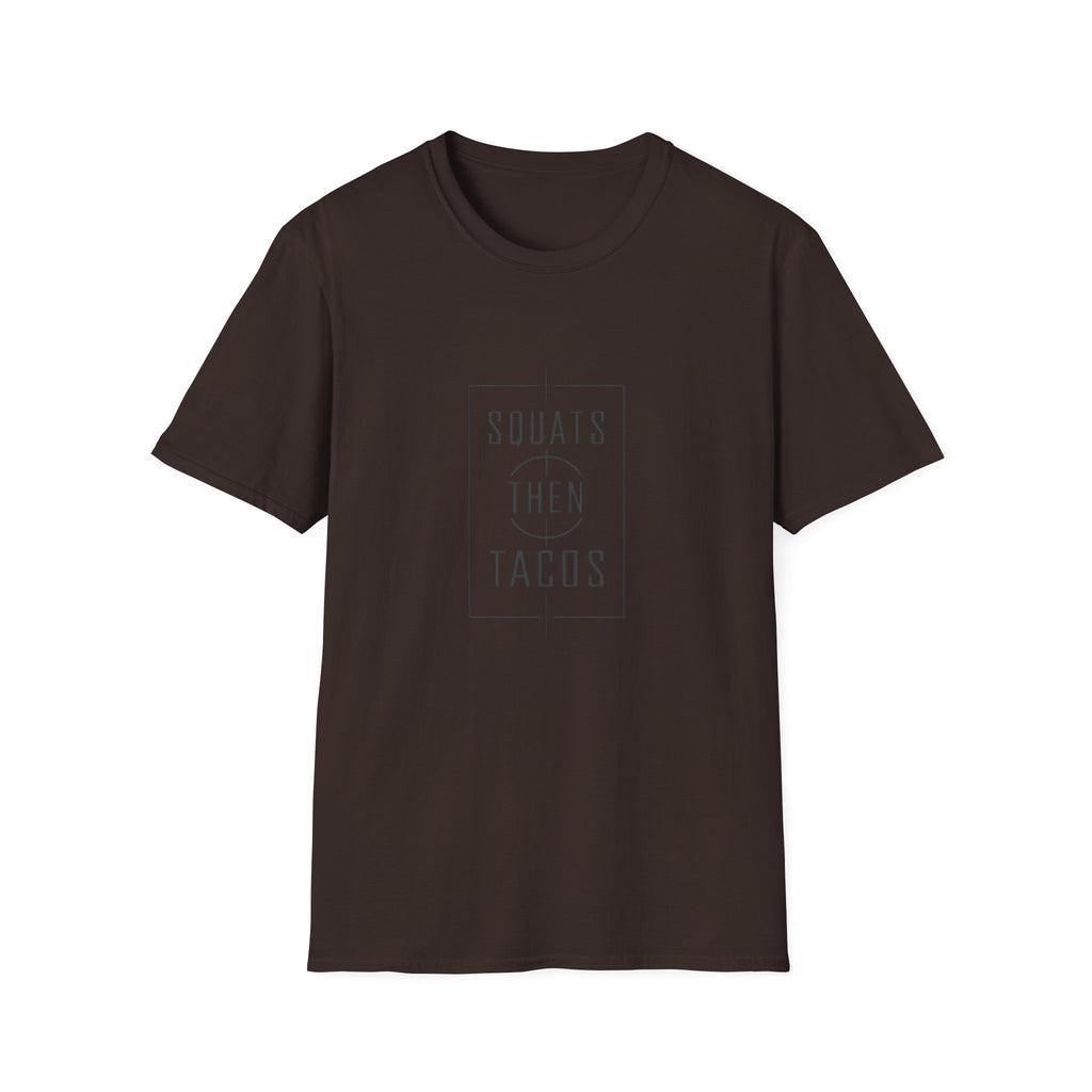 Squats Then Tacos | Premium Unisex T-Shirt | Gym Then Tacos
