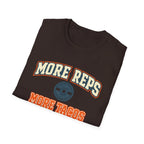 More Reps, More Tacos! | Premium Unisex T-Shirt | Gym Then Tacos