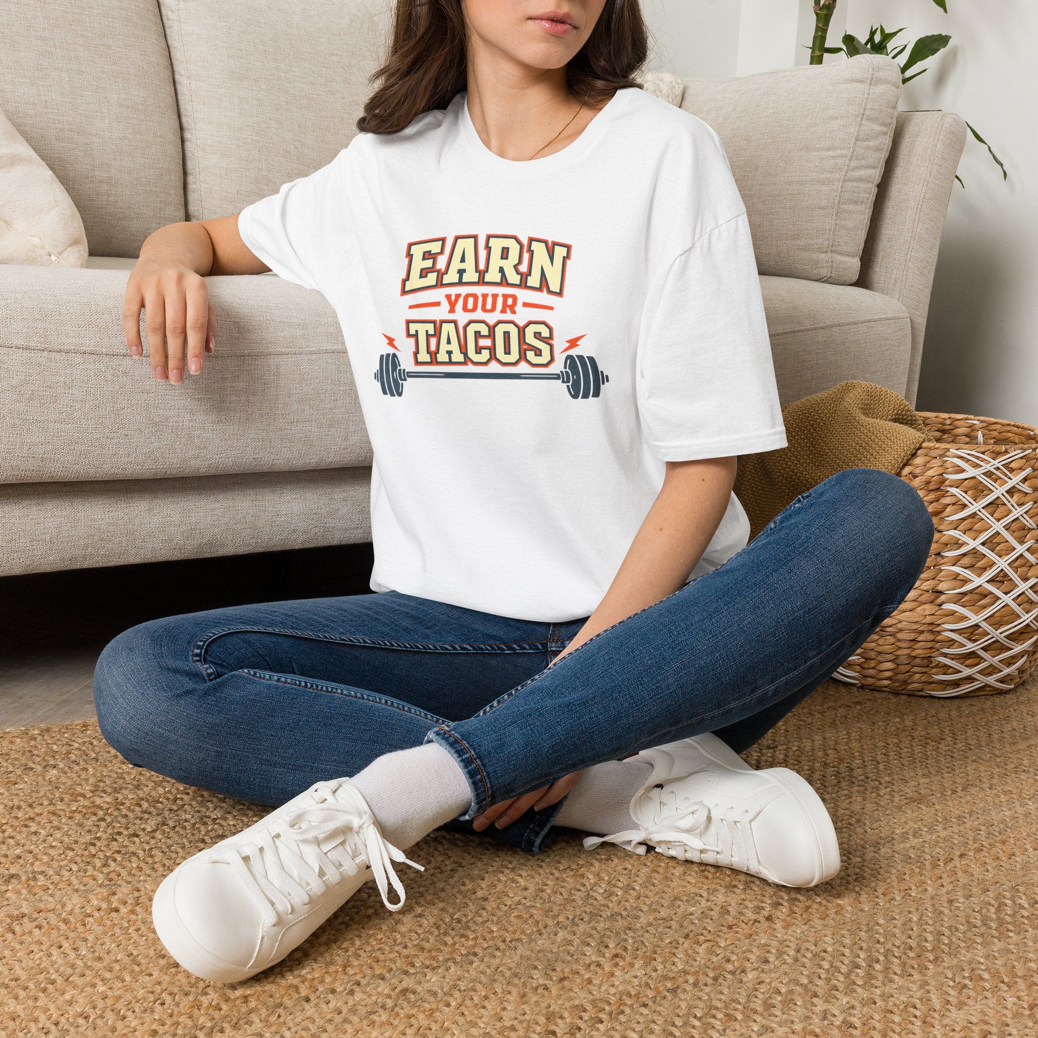 Earn Your Tacos | Premium Unisex T-Shirt | Gym Then Tacos