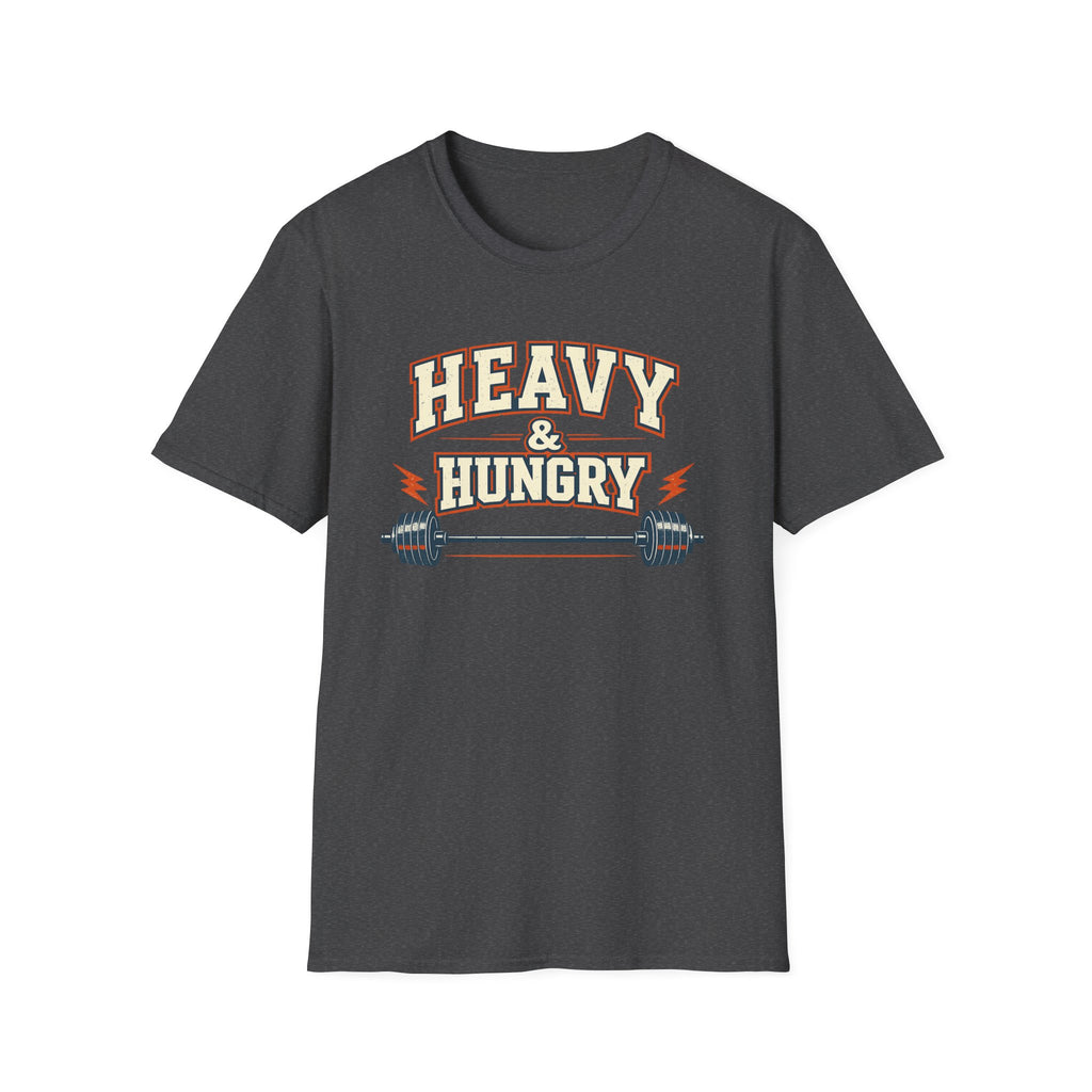 Heavy and Hungry | Premium Unisex T-Shirt | Gym Then Tacos