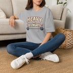 Heavy and Hungry | Premium Unisex T-Shirt | Gym Then Tacos
