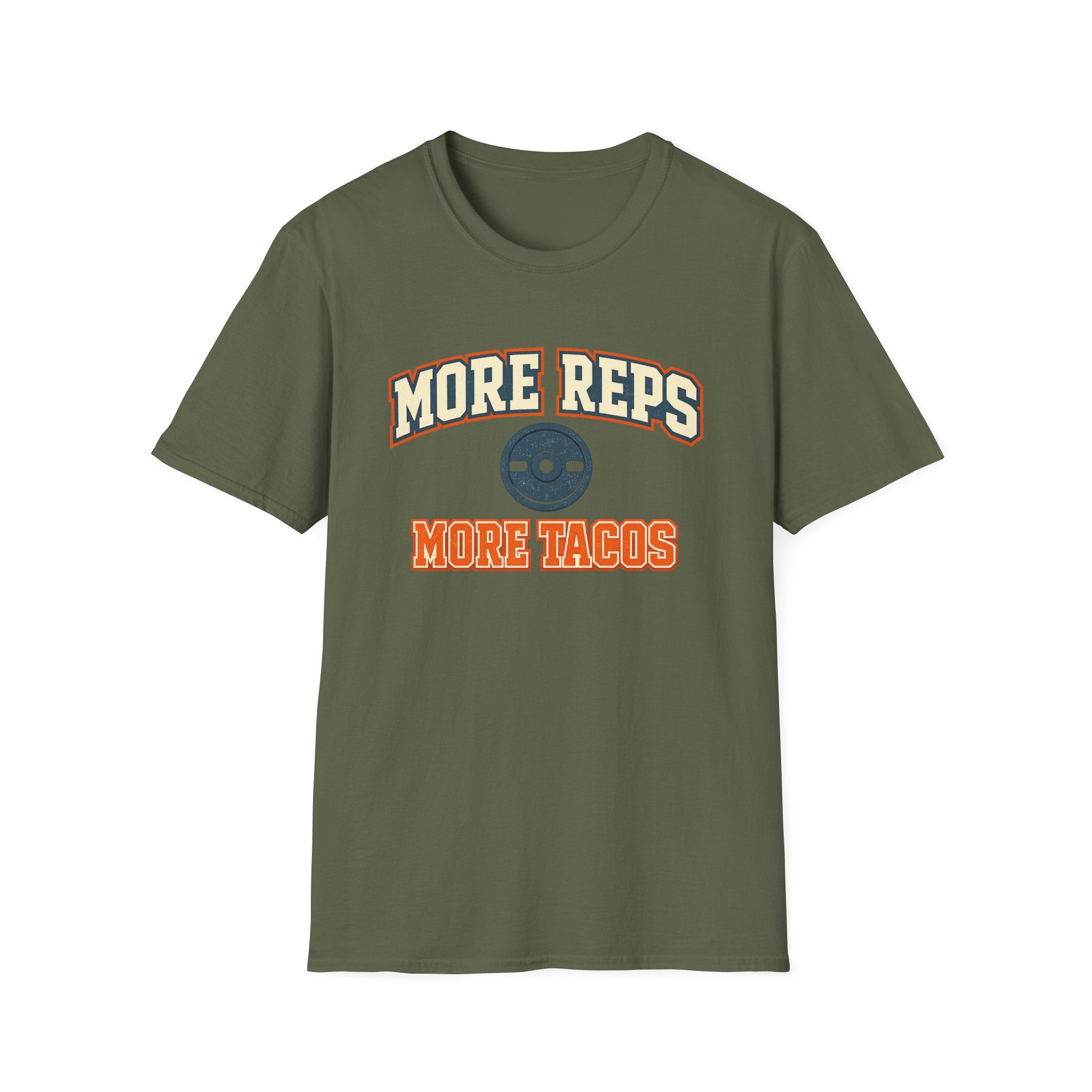 More Reps, More Tacos! | Premium Unisex T-Shirt | Gym Then Tacos