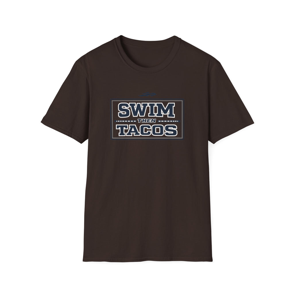 Swim Then Tacos | Premium Unisex T-Shirt | Gym Then Tacos