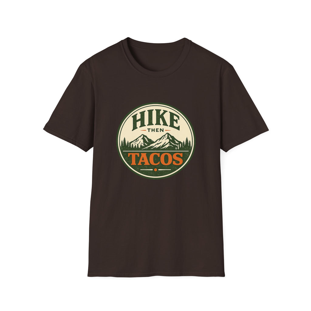Hike Then Tacos | Premium Unisex T-Shirt | Gym Then Tacos
