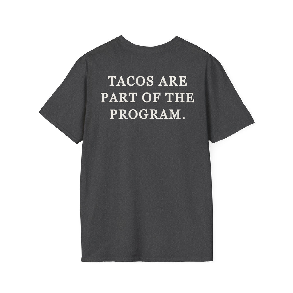 Gym Then Tacos T-Shirt — Funny Workout Taco Tee