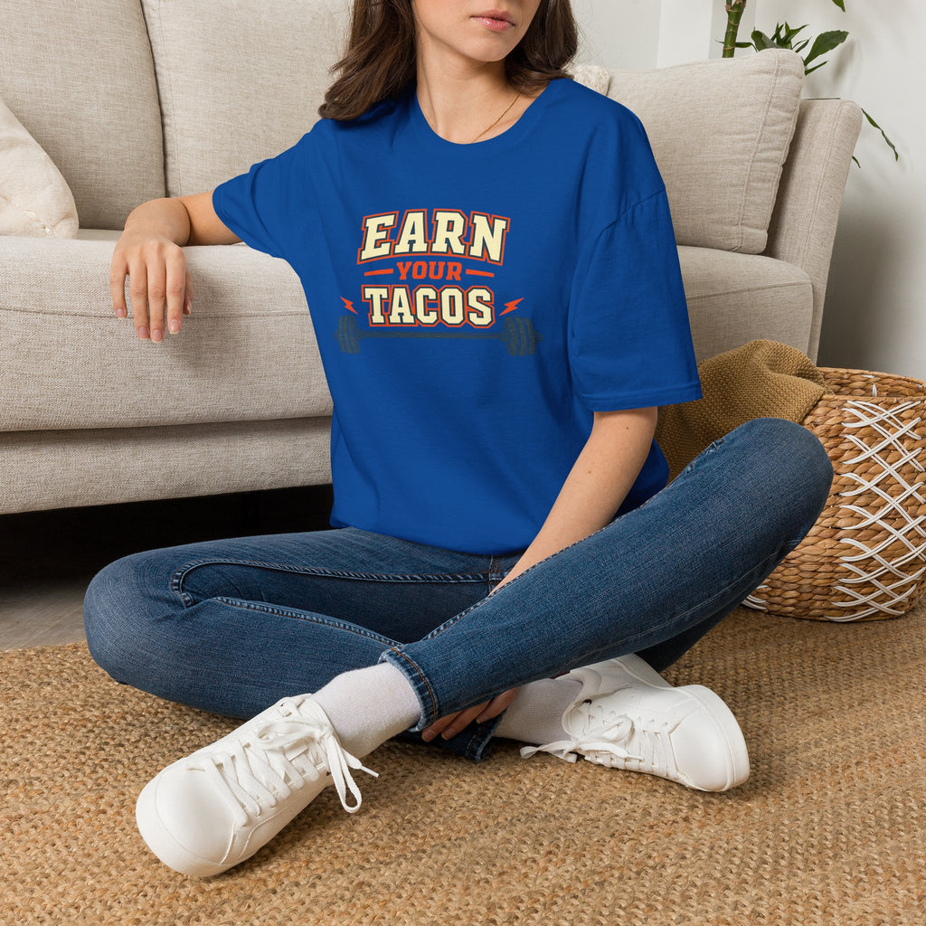 Earn Your Tacos | Premium Unisex T-Shirt | Gym Then Tacos