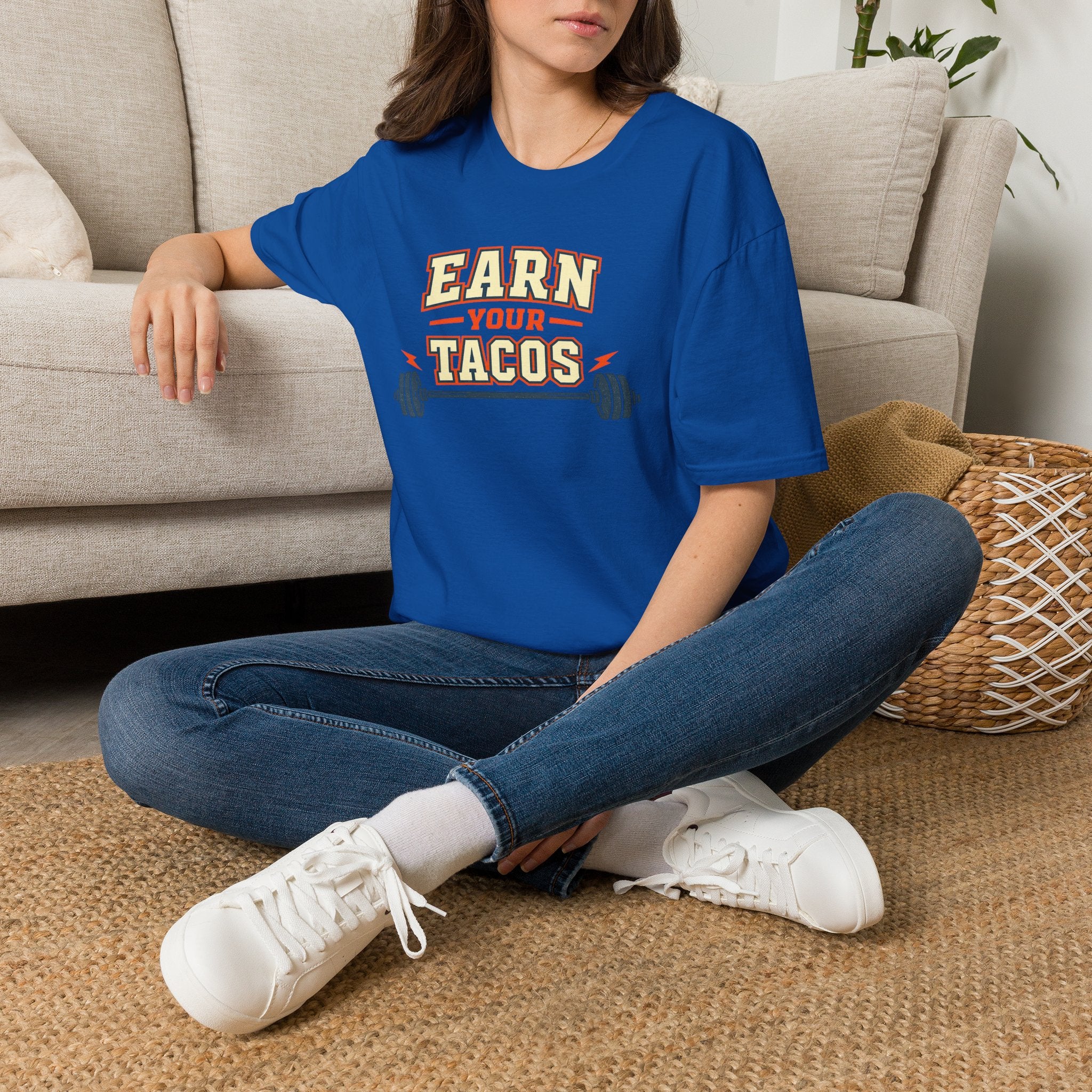 Earn Your Tacos | Premium Unisex T-Shirt | Gym Then Tacos