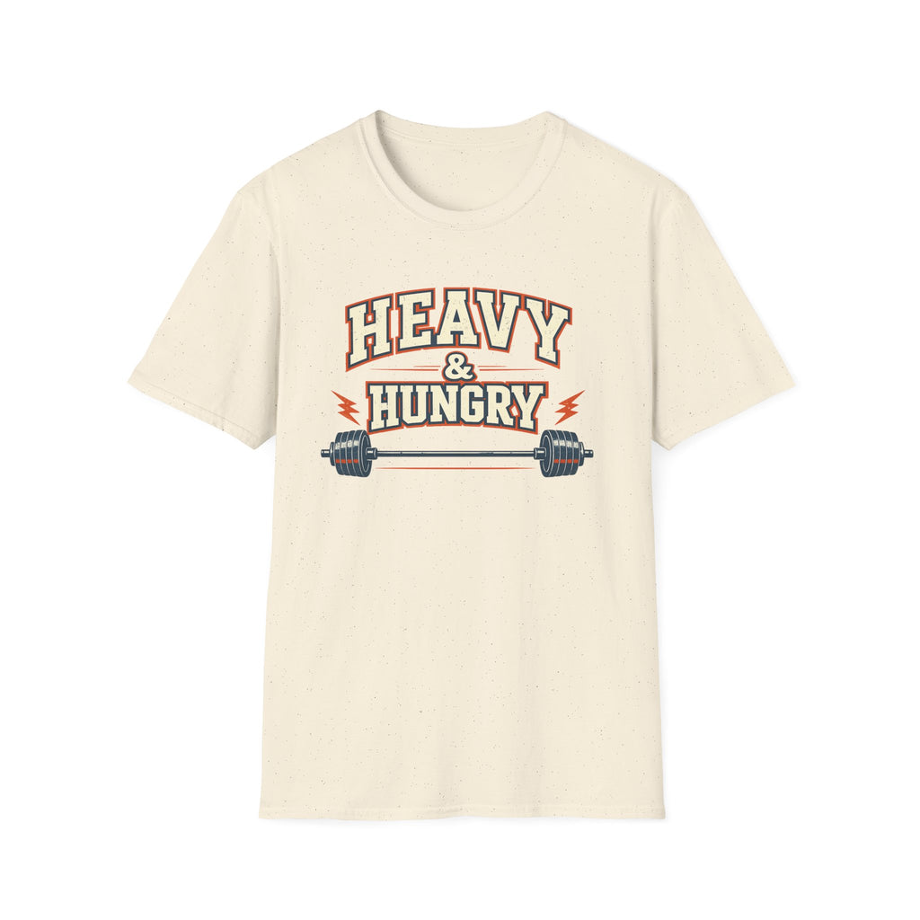 Heavy and Hungry | Premium Unisex T-Shirt | Gym Then Tacos