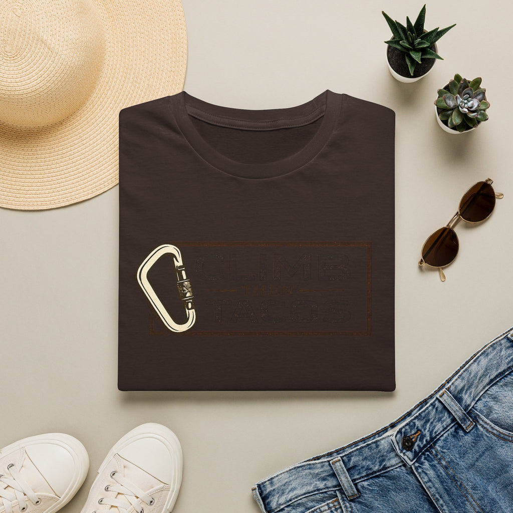Climb Then Tacos | Premium Unisex T-Shirt | Gym Then Tacos