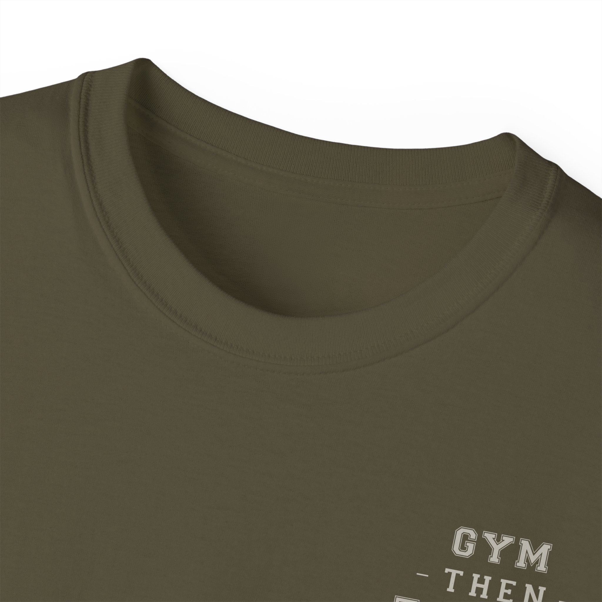 Gym Then Tacos Tee — Fitness Motivation Shirt for Gym Lovers