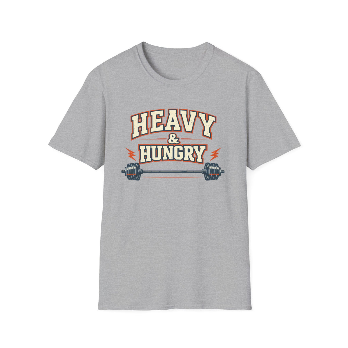 Heavy and Hungry | Premium Unisex T-Shirt | Gym Then Tacos