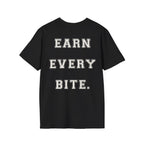 Gym Then Tacos T-Shirt — Minimal Fitness & Food Quote Tee
