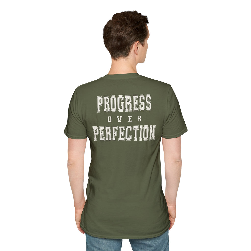Progress Over Perfection - Gym Then Tacos T-Shirt