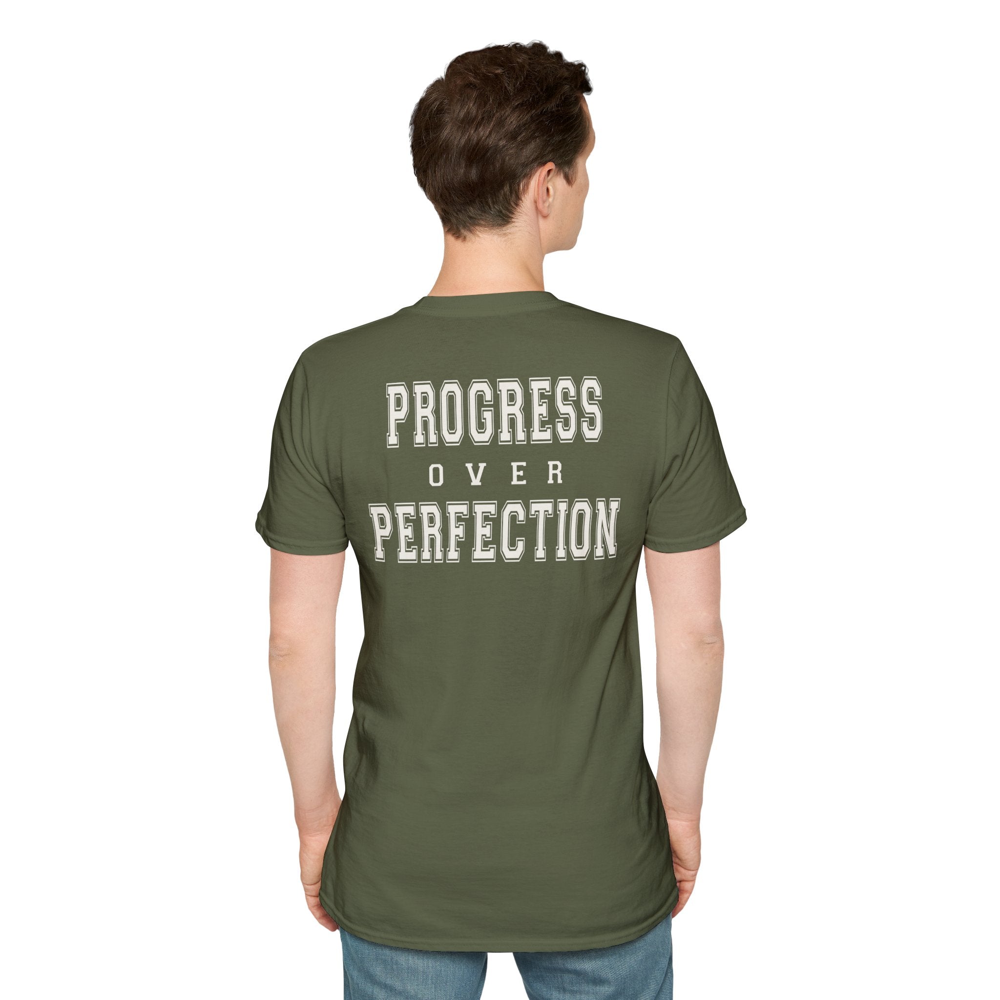 Progress Over Perfection - Gym Then Tacos T-Shirt