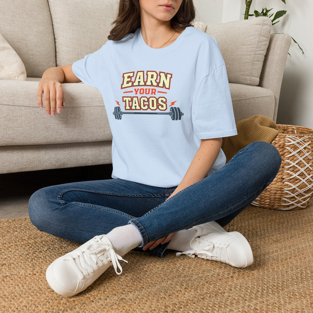 Earn Your Tacos | Premium Unisex T-Shirt | Gym Then Tacos