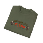 Deadlift Then Tacos | Premium Unisex T-Shirt | Gym Then Tacos