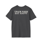 T-Shirt — 'Gym Then Tacos' Minimal Fitness & Food Quote Tee