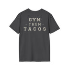 Earn Every Bite T-Shirt — Minimal Positive Quote Tee for Food Lovers & Casual Wear