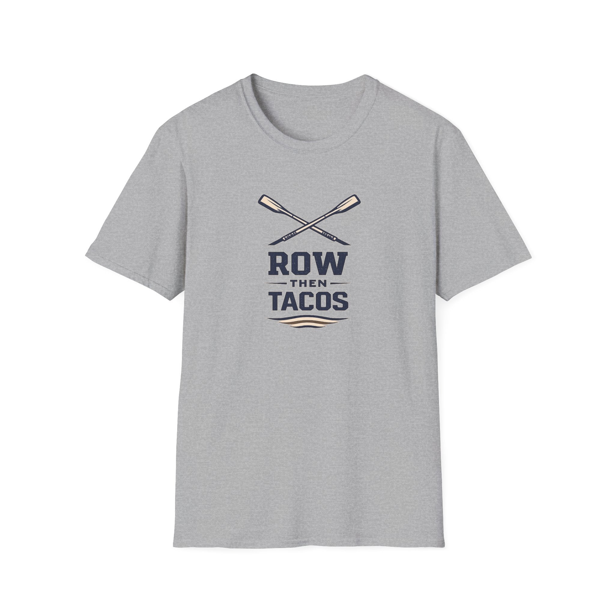 Row Then Tacos | Premium Unisex T-Shirt | Gym Then Tacos