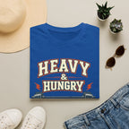 Heavy and Hungry | Premium Unisex T-Shirt | Gym Then Tacos