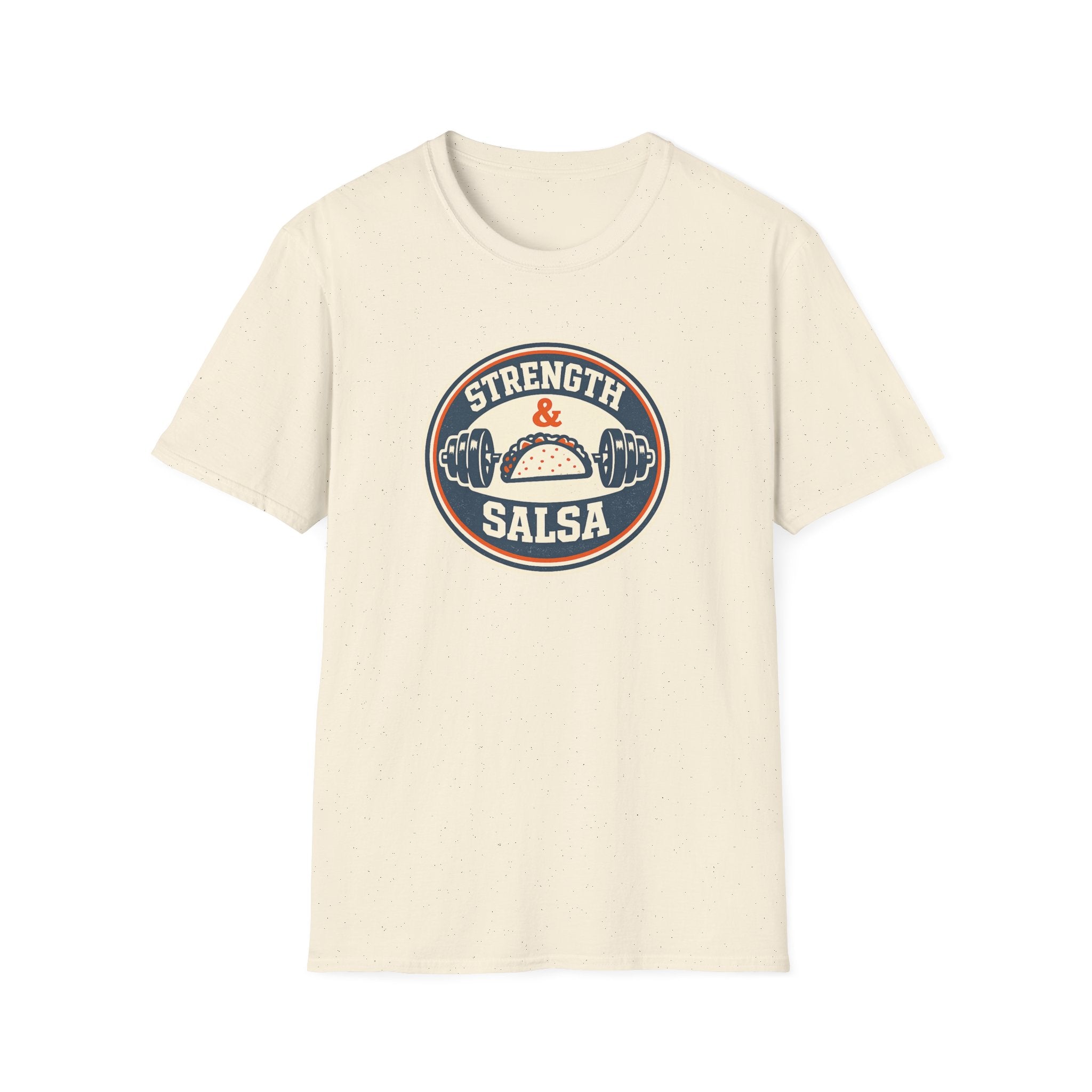 Strength & Salsa | Premium Unisex T-Shirt | Gym Then Tacos