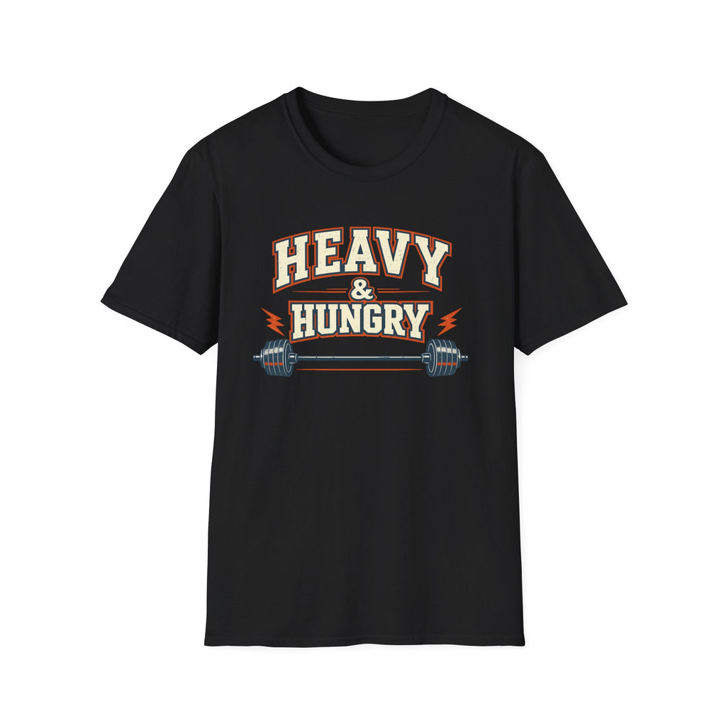 Heavy and Hungry | Premium Unisex T-Shirt | Gym Then Tacos
