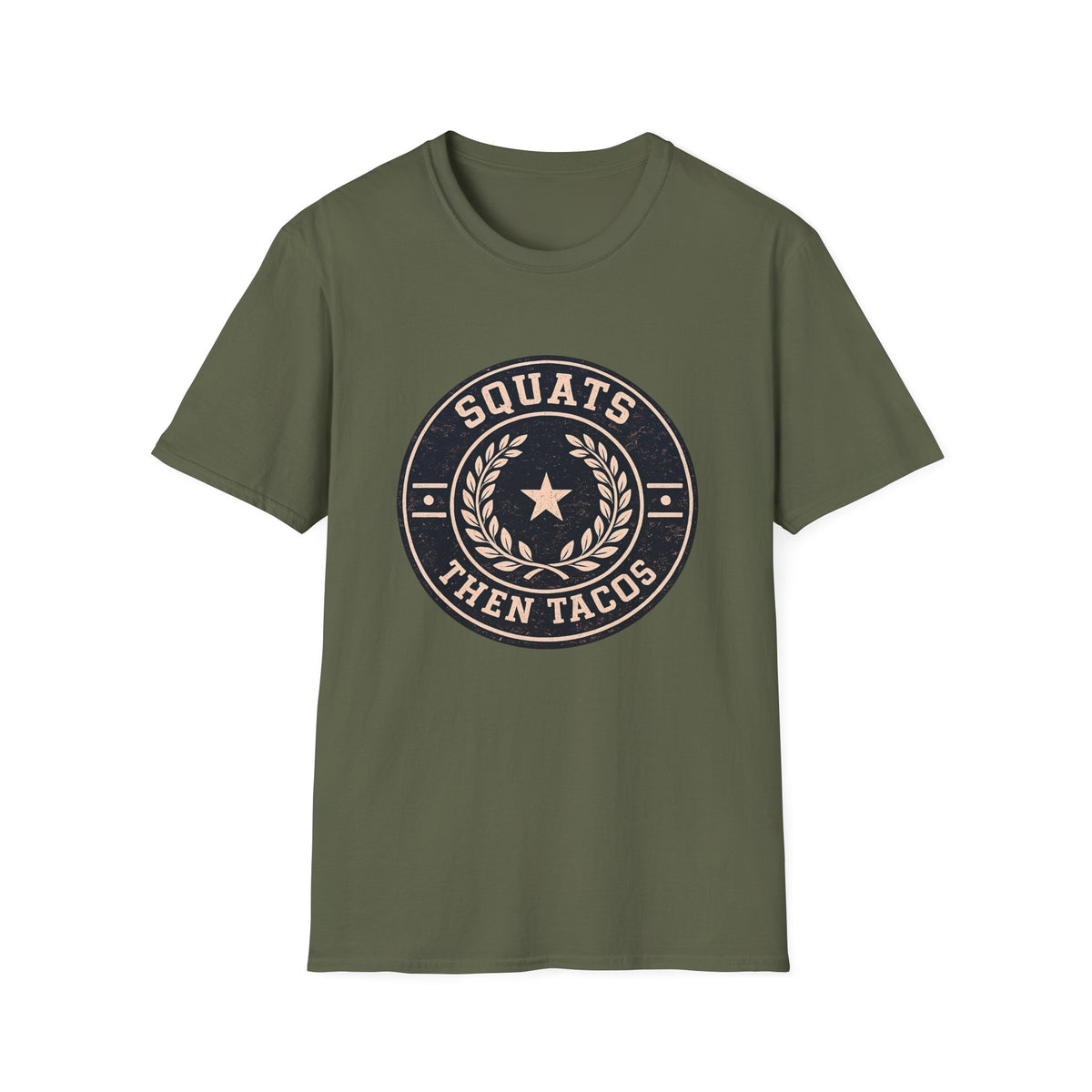 Squats Then Tacos | Premium Unisex T-Shirt | Gym Then Tacos