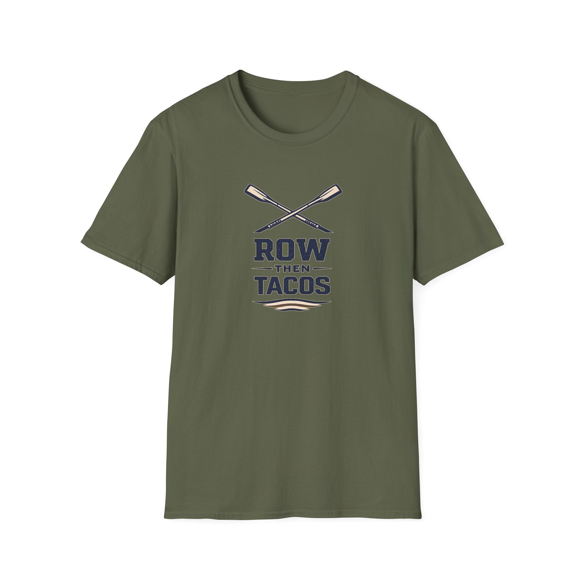 Row Then Tacos | Premium Unisex T-Shirt | Gym Then Tacos