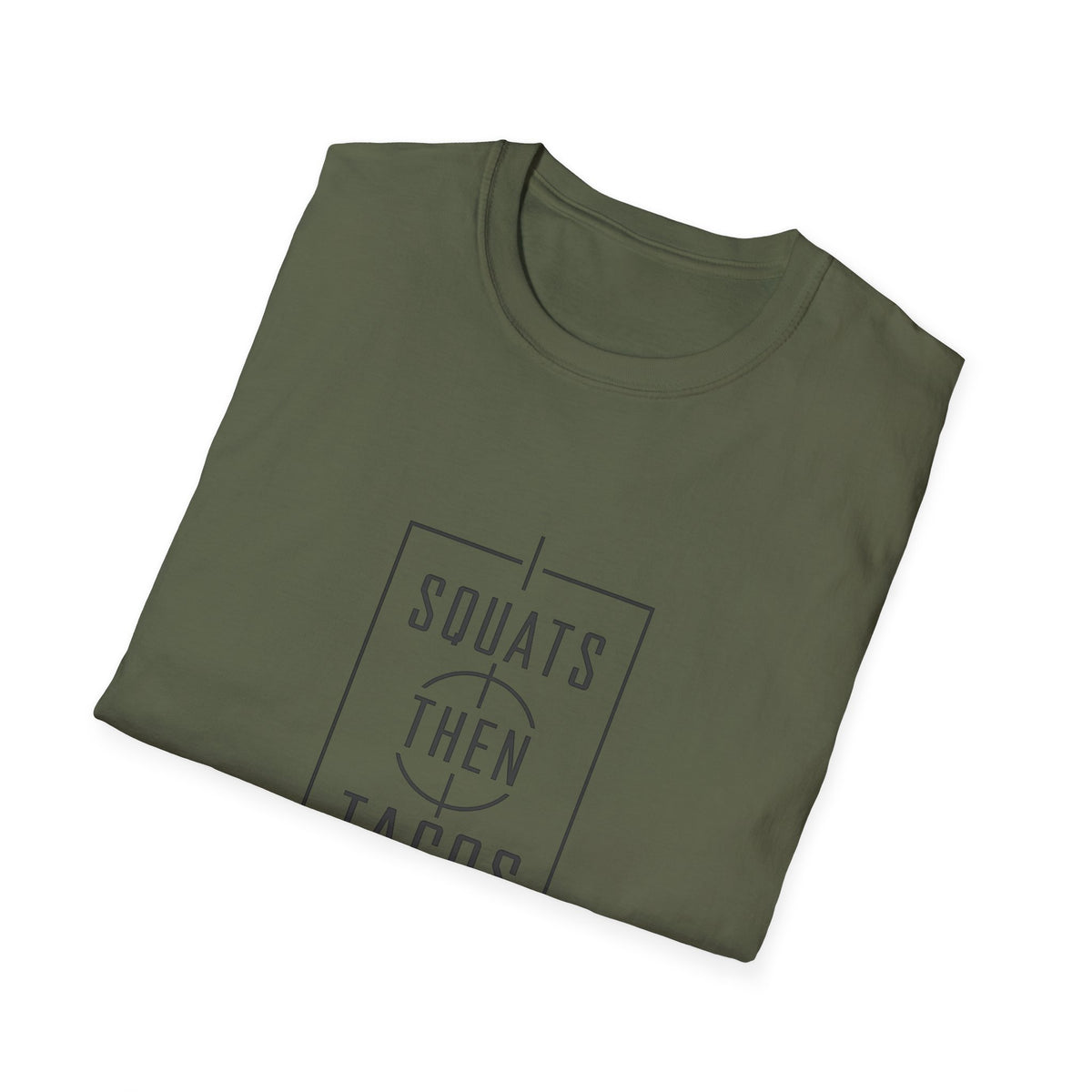 Squats Then Tacos | Premium Unisex T-Shirt | Gym Then Tacos