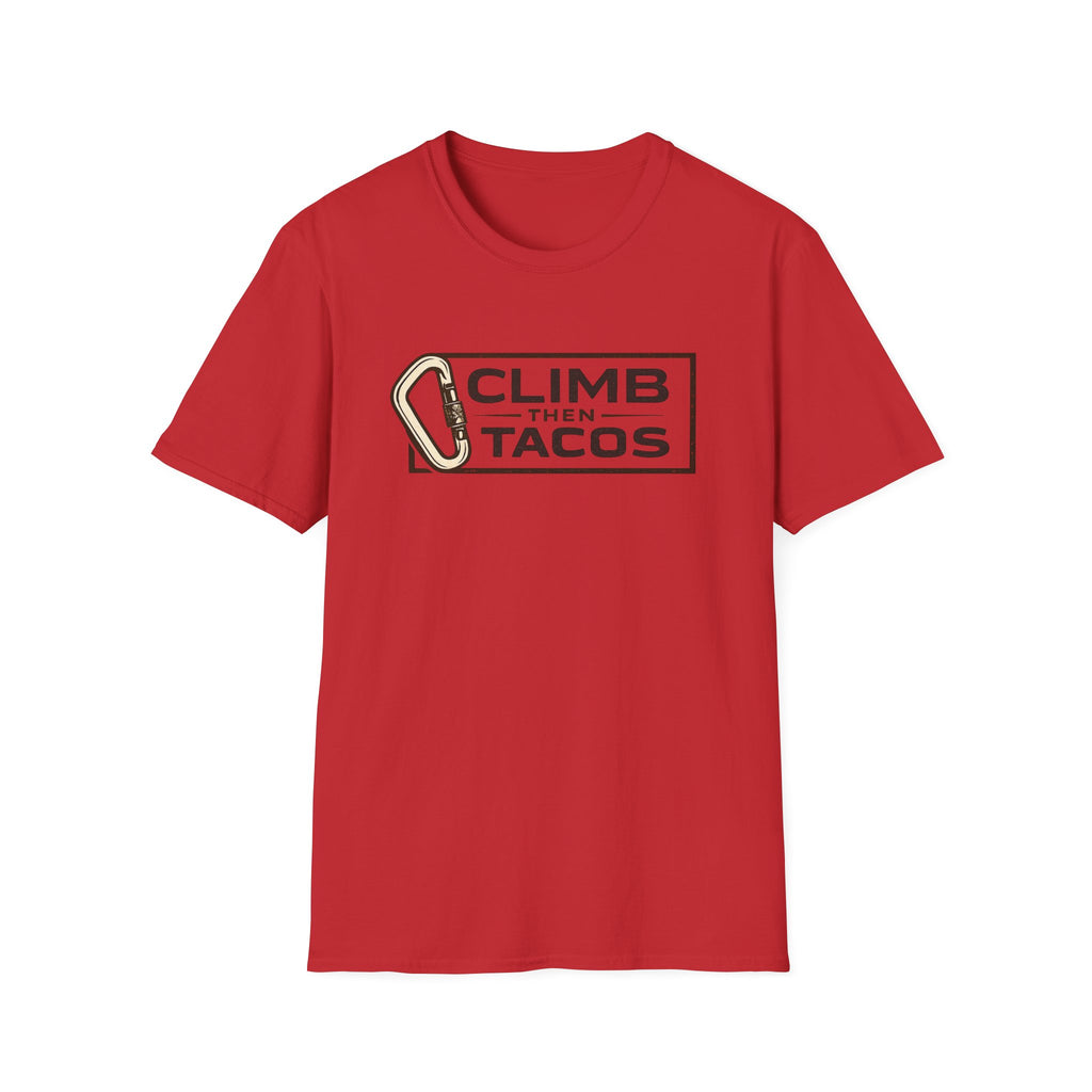 Climb Then Tacos | Premium Unisex T-Shirt | Gym Then Tacos