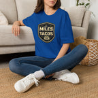 Miles Then Tacos | Premium Unisex T-Shirt | Gym Then Tacos