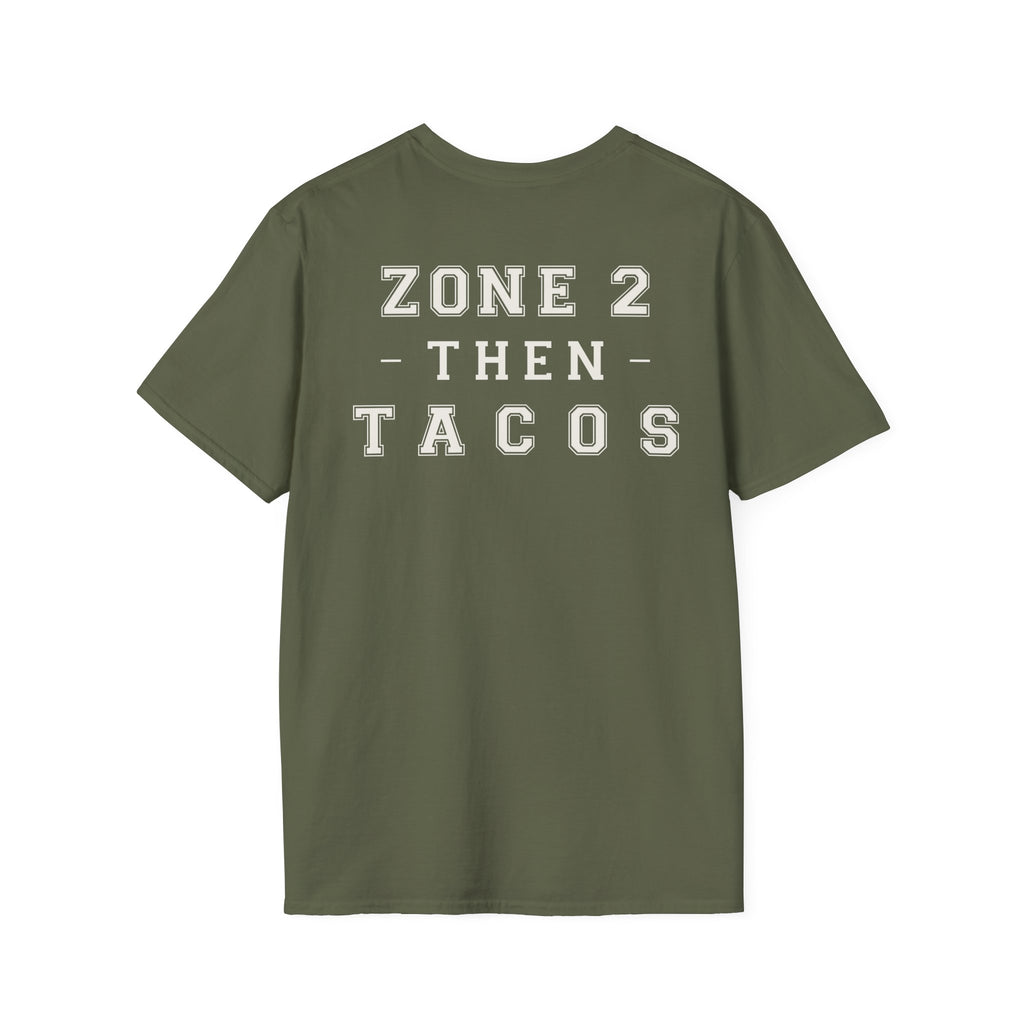 ZONE 2 THEN TACOS - Gym Then Tacos T-Shirt
