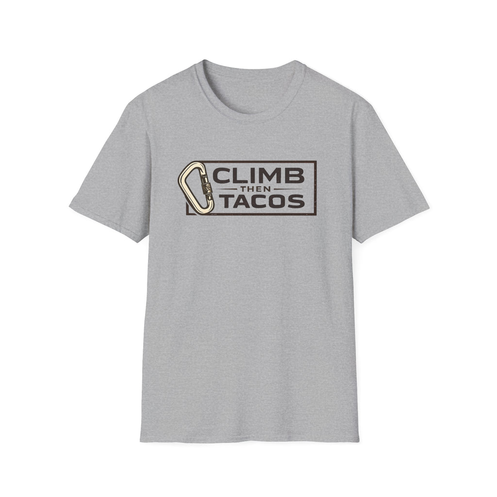 Climb Then Tacos | Premium Unisex T-Shirt | Gym Then Tacos