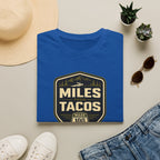 Miles Then Tacos | Premium Unisex T-Shirt | Gym Then Tacos