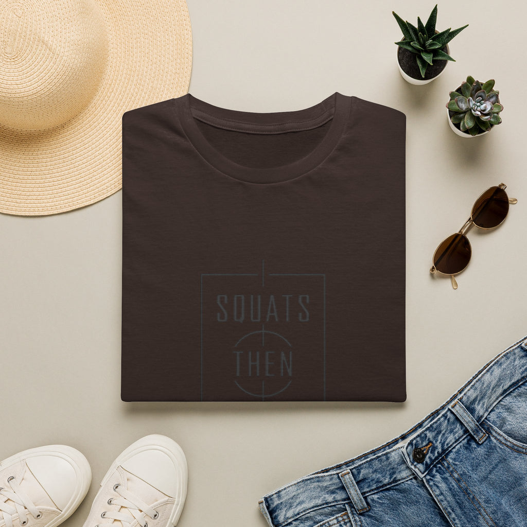 Squats Then Tacos | Premium Unisex T-Shirt | Gym Then Tacos