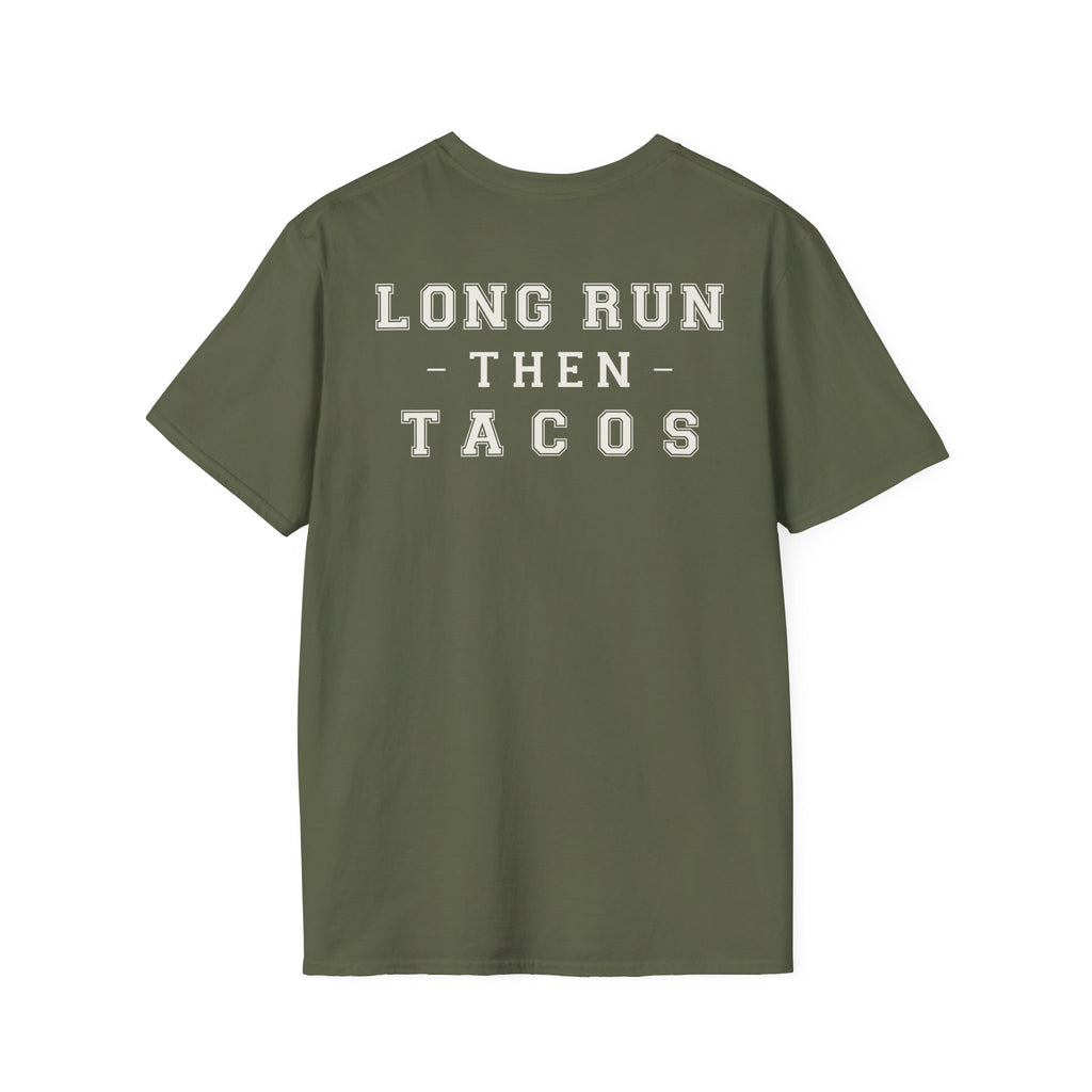 LONG RUN THEN TACOS - Gym Then Tacos T-Shirt