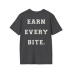 Gym Then Tacos T-Shirt — Minimal Fitness & Food Quote Tee