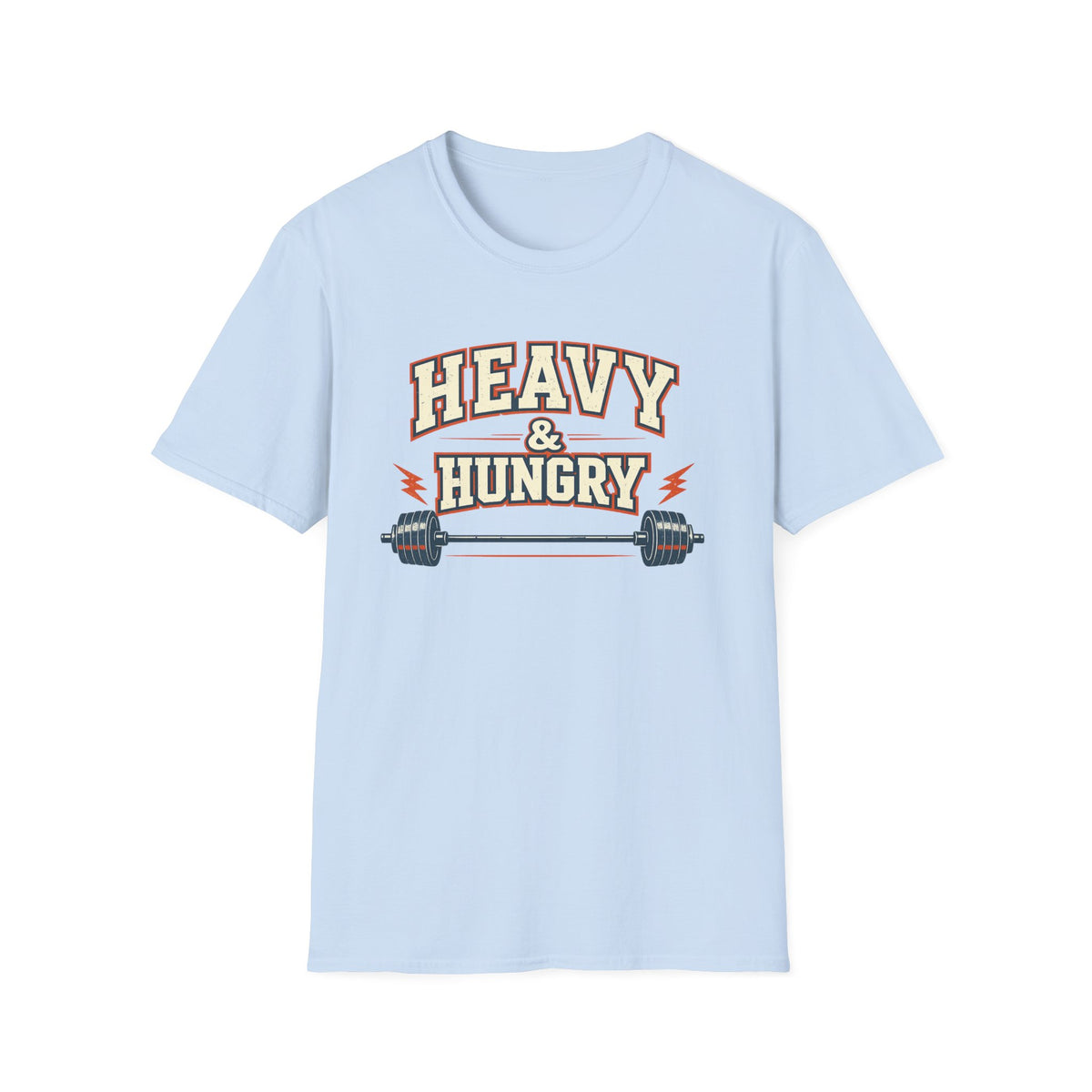 Heavy and Hungry | Premium Unisex T-Shirt | Gym Then Tacos