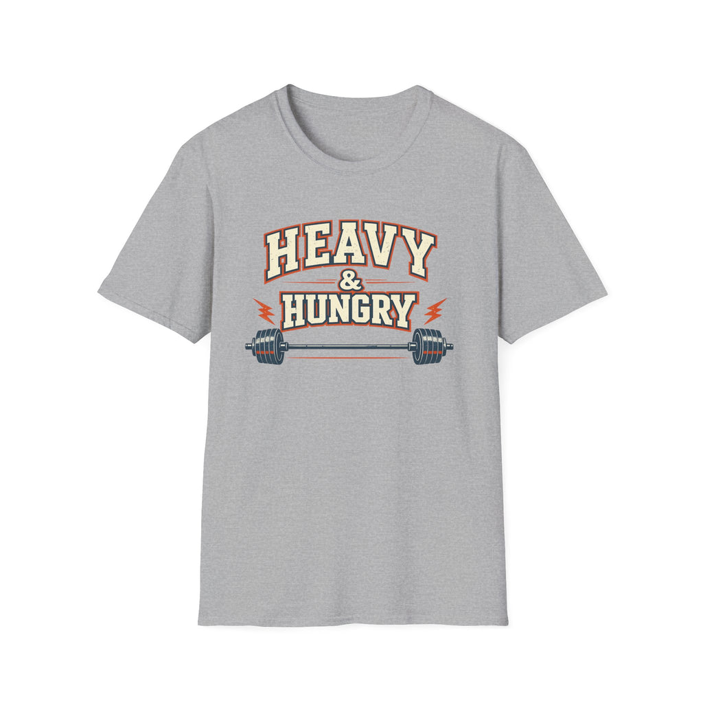 Heavy and Hungry | Premium Unisex T-Shirt | Gym Then Tacos