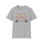 Heavy and Hungry | Premium Unisex T-Shirt | Gym Then Tacos