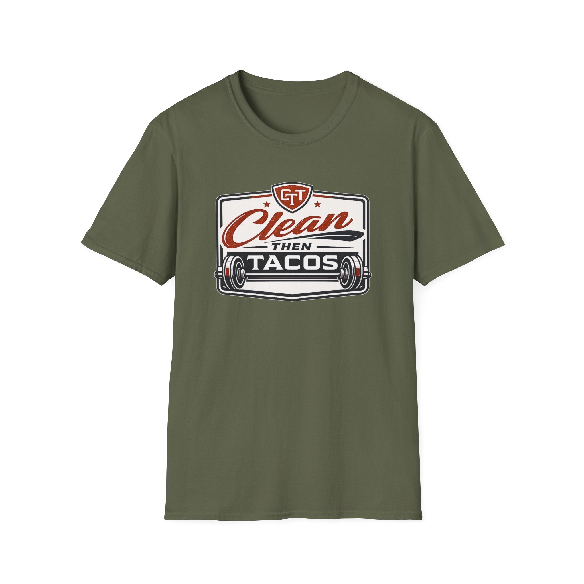 Clean Then Tacos | Premium Unisex T-Shirt | Gym Then Tacos
