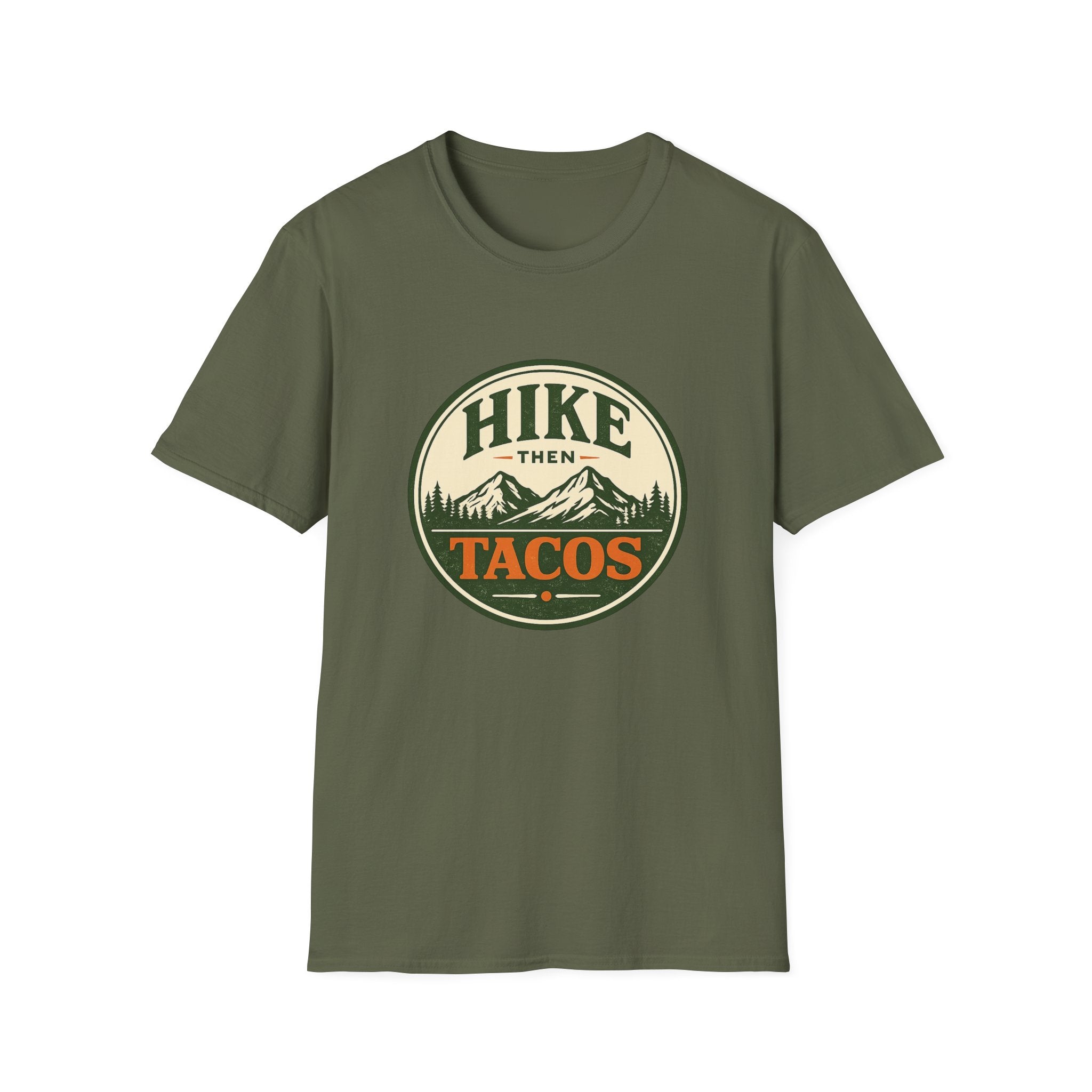 Hike Then Tacos | Premium Unisex T-Shirt | Gym Then Tacos