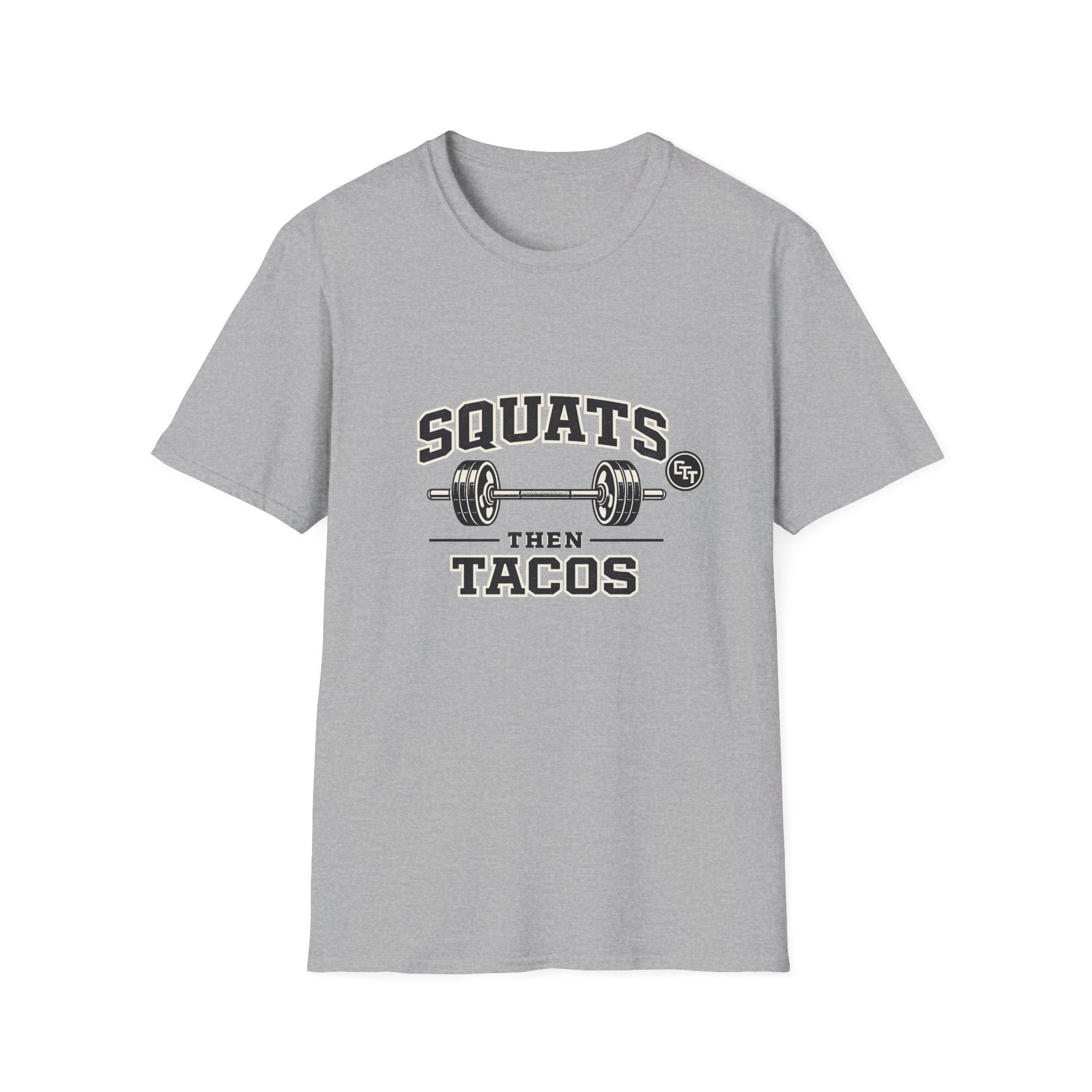 Squats Then Tacos | Premium Unisex T-Shirt | Gym Then Tacos