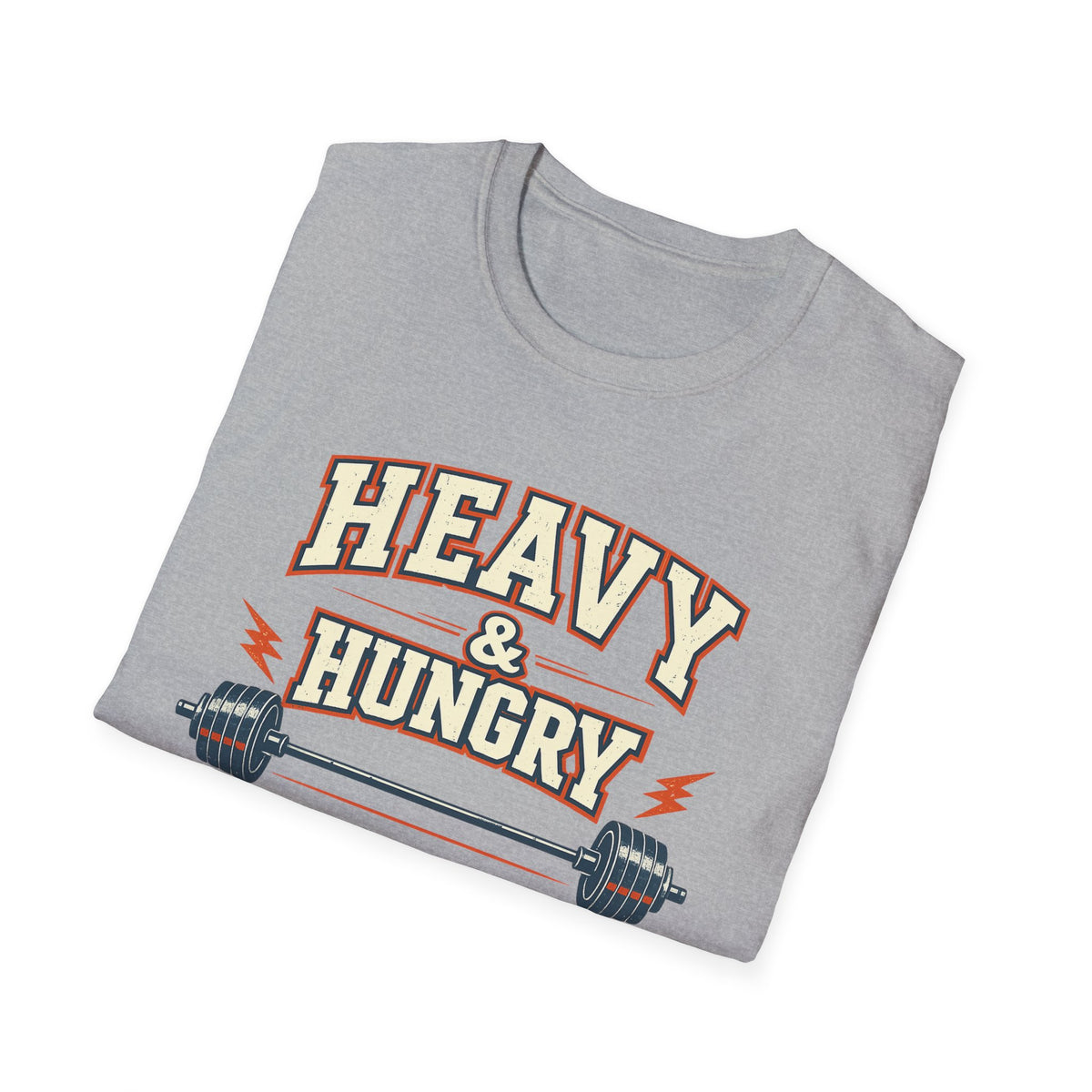 Heavy and Hungry | Premium Unisex T-Shirt | Gym Then Tacos