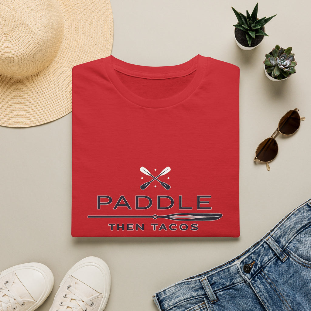 Paddle Then Tacos | Premium Unisex T-Shirt | Gym Then Tacos