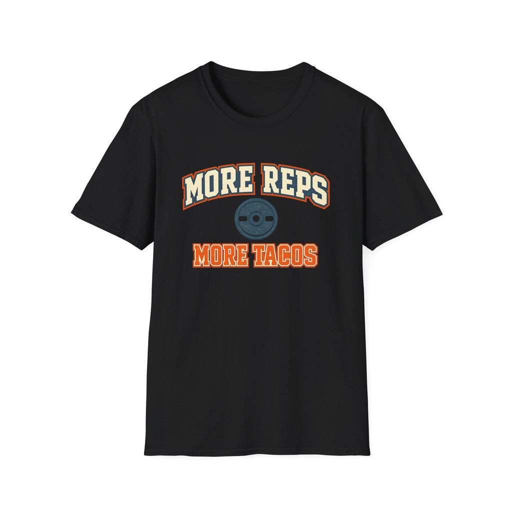 More Reps, More Tacos! | Premium Unisex T-Shirt | Gym Then Tacos