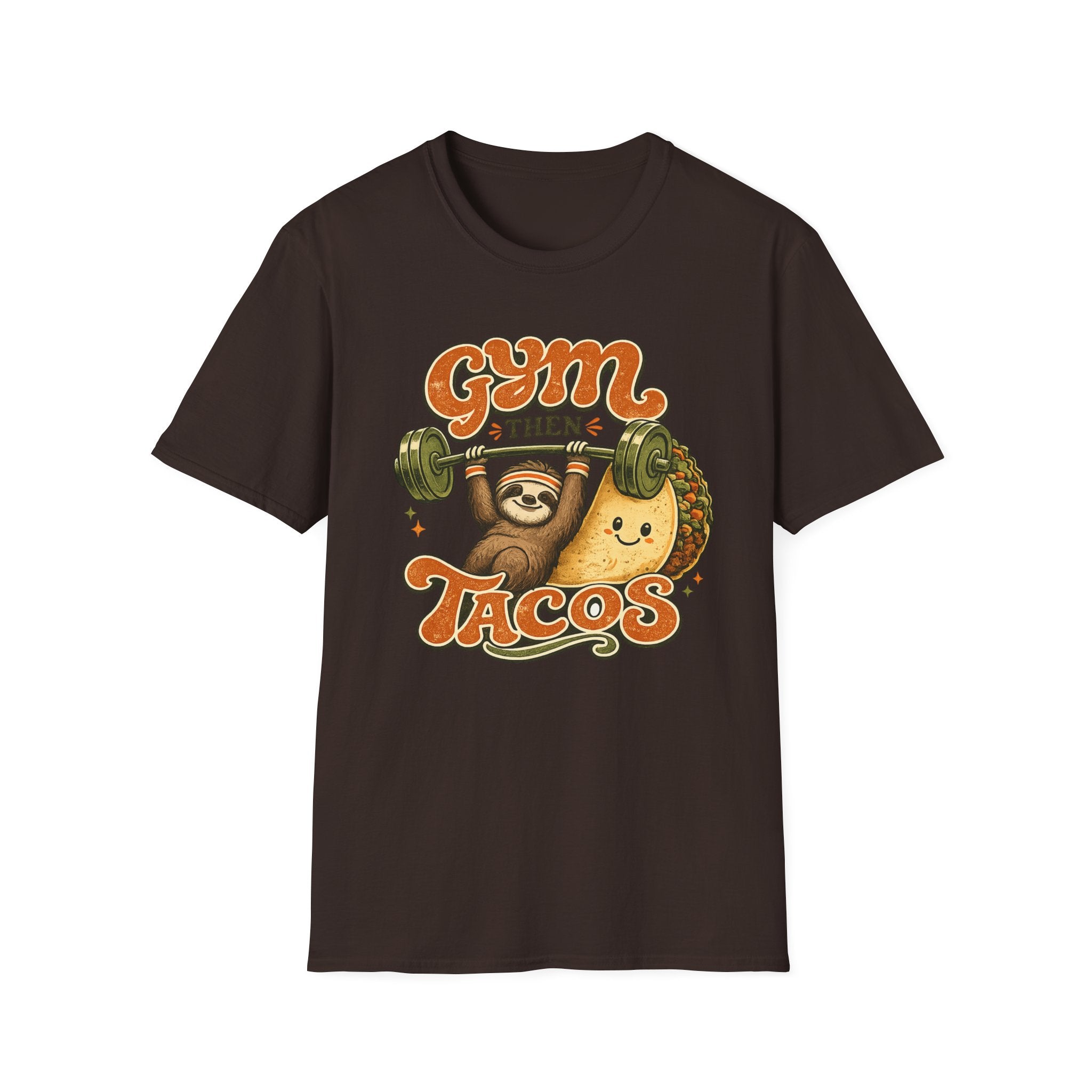Gym Sloth | Premium Unisex T-Shirt | Gym Then Tacos