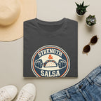 Strength & Salsa | Premium Unisex T-Shirt | Gym Then Tacos